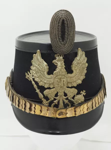 Prussian Luftschiffer or Telegrapher Officer Shako Visuel 1 principal